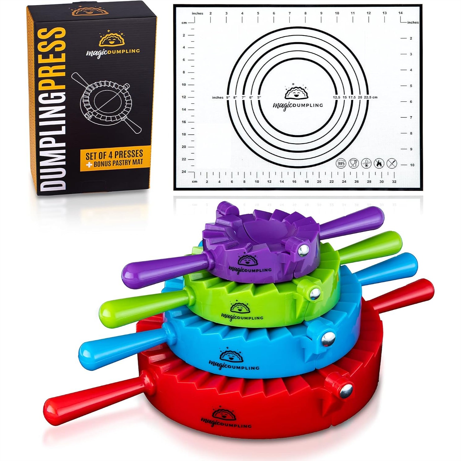 Momo Mold Press - Kit per Fare Ravioli, Set di