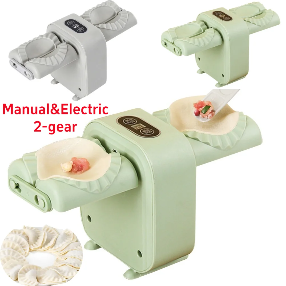 Dumpling Press Set - Macchina Automatica Elettrica per Ravioli, Funzionamento