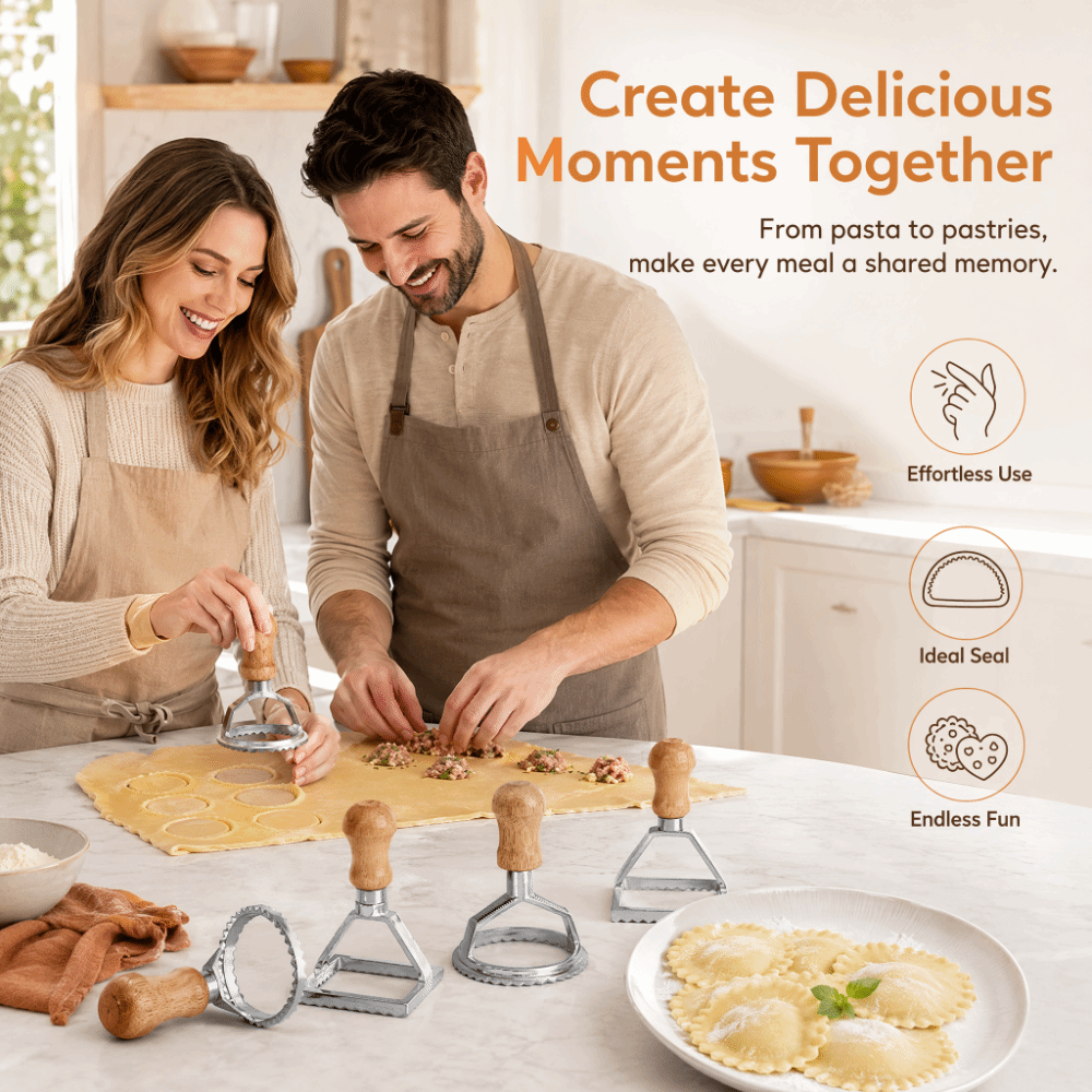 Set di 7 Tagliaravioli Individ - Dumpling Press Set recensione e prezzo