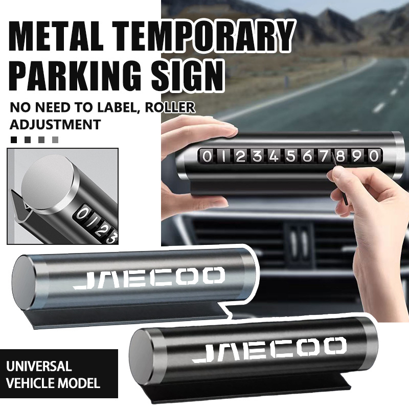 Crepe Pan Carbon - Targa universale con numero di telefono