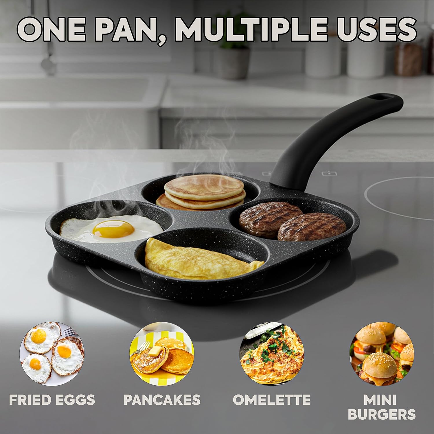 Padella Antiaderente per Uova  - Dumpling Press Set recensione e prezzo