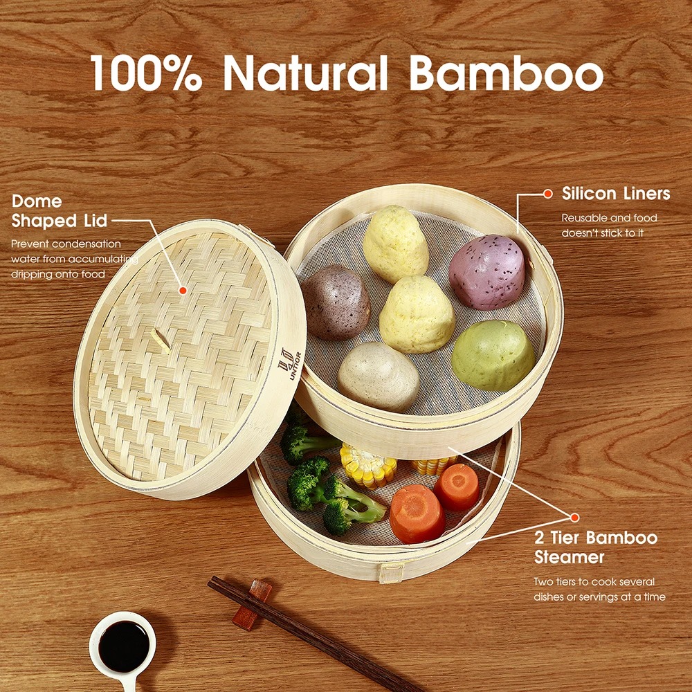 Cestello per cottura a vapore  - Bao Steamer Bamboo recensione e prezzo