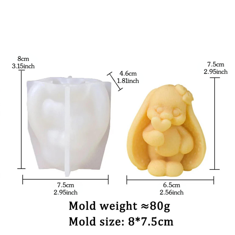 Stampi in silicone per conigli - Bunny Cake Mold recensione e prezzo
