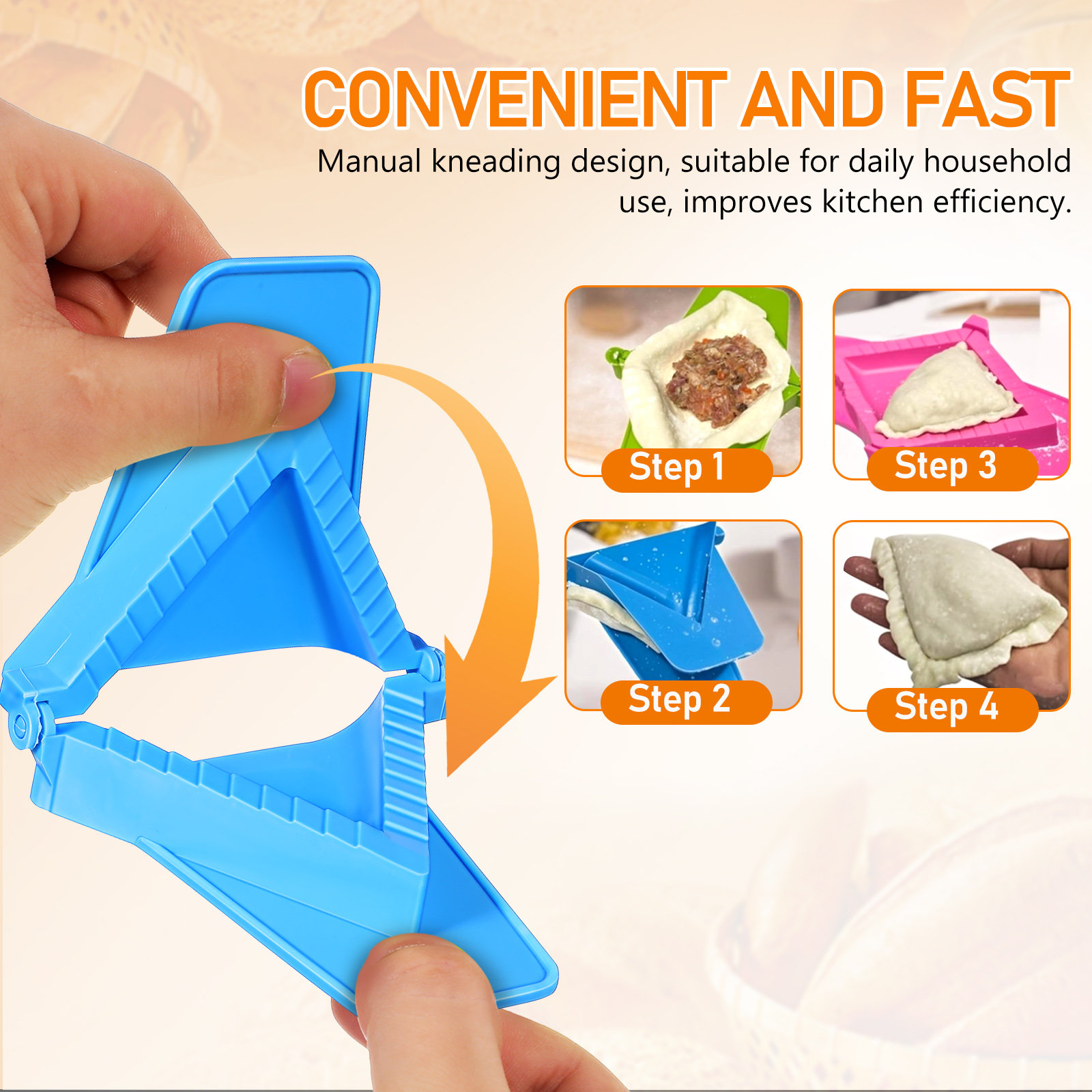 Set di 3 Stampi per Ravioli in - Dumpling Press Set recensione e prezzo