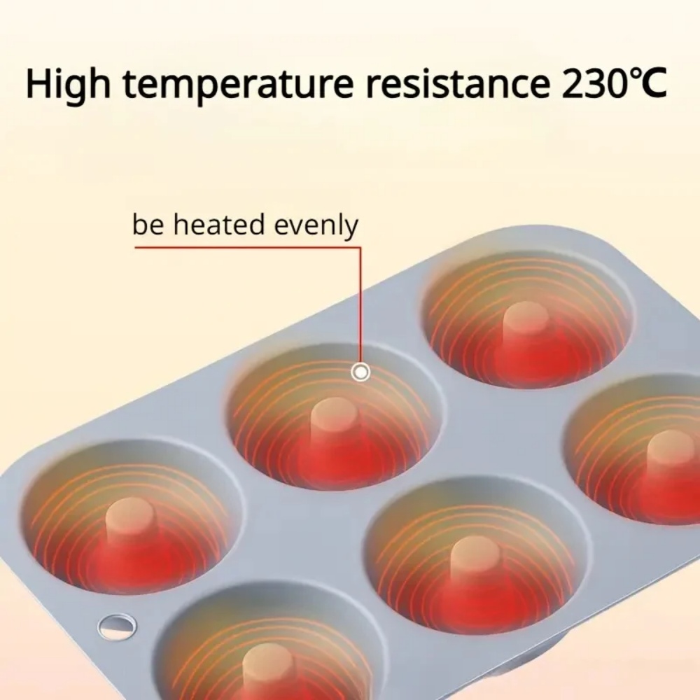 Stampo da Forno a 6 Cavità in  - Donut Mold Silicone recensione e prezzo