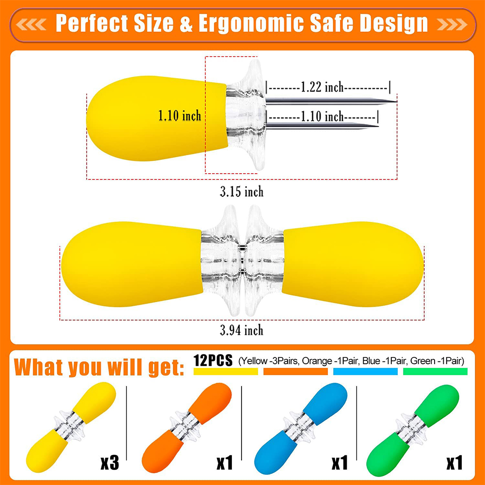 LMETJMA 12 pz/set Porta Mais I - Corn Dog Stick recensione e prezzo
