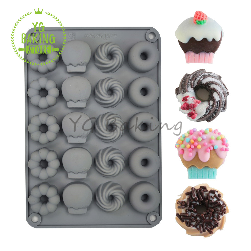 Dorica 3D Mini ciambella Sawal - Donut Mold Silicone recensione e prezzo