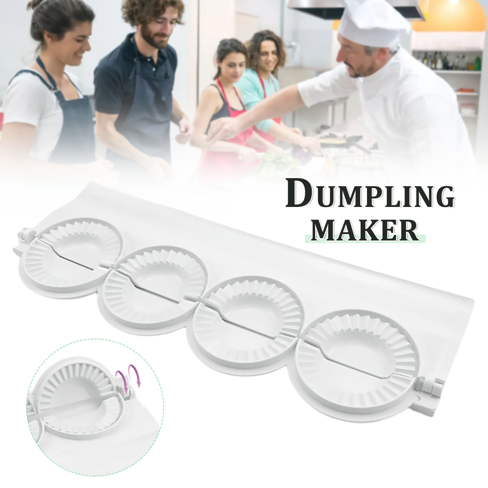 Grande stampo per gnocchi fai  - Dumpling Press Set recensione e prezzo