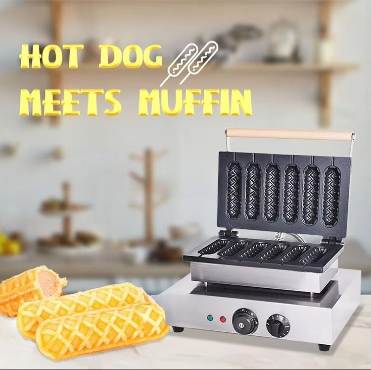 Macchina per Waffle a 6 Piastr - Corn Dog Stick recensione e prezzo