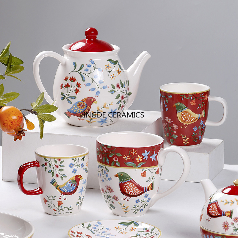 1pc ceramica europea fiore ros - Dim Sum Basket recensione e prezzo