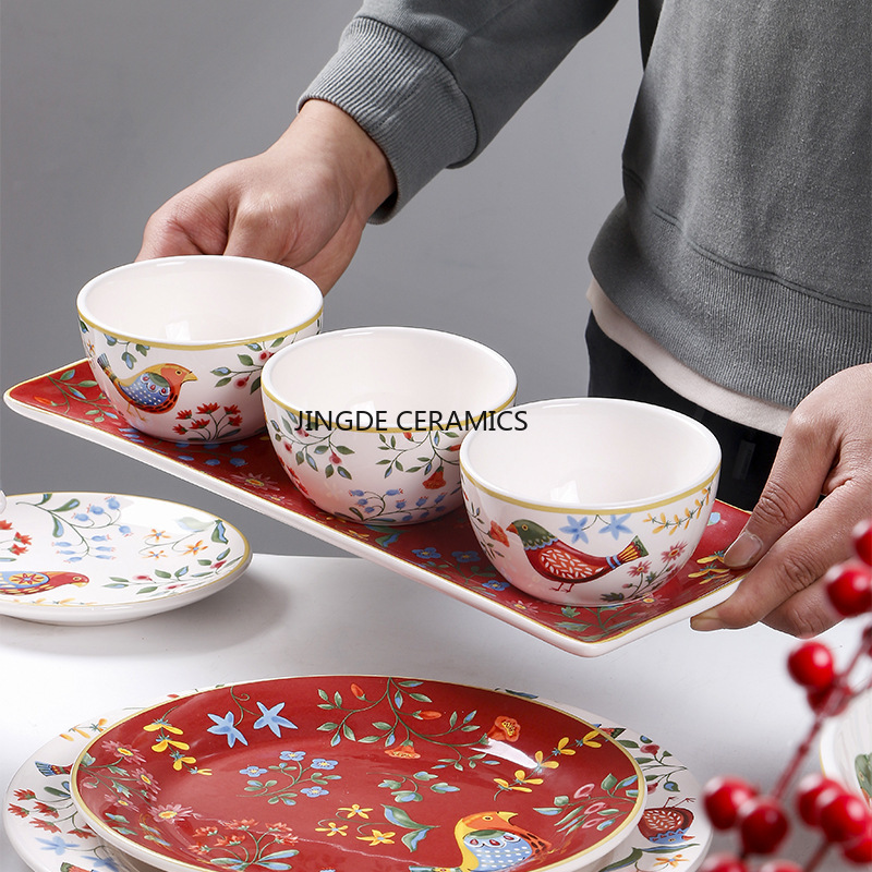 1pc ceramica europea fiore ros - Dim Sum Basket recensione e prezzo
