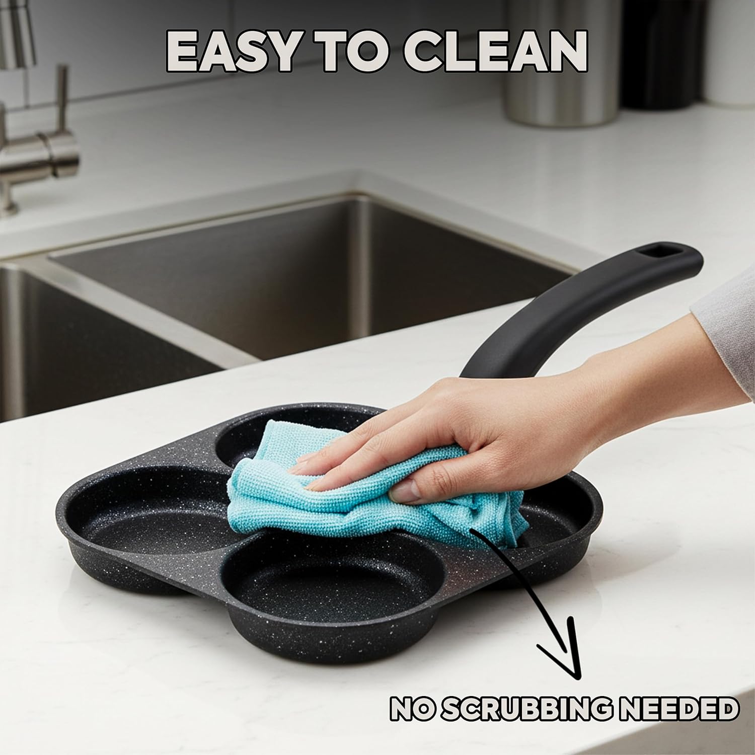 Padella Antiaderente per Uova  - Egg Waffle Pan recensione e prezzo